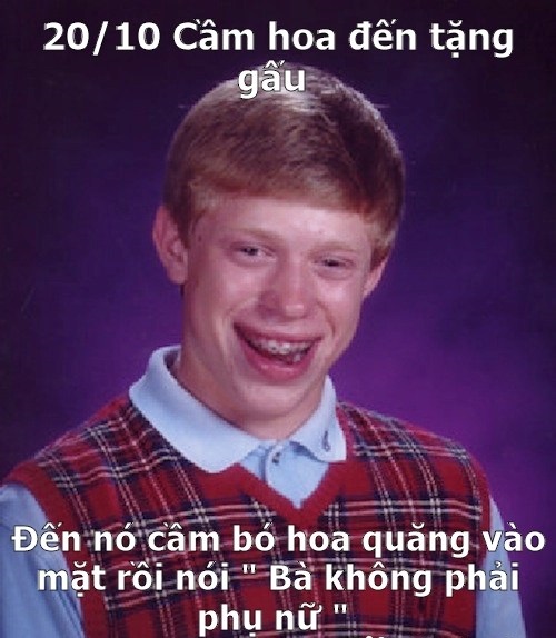 Cười thả phanh với những hình ảnh chế ngày 20-10