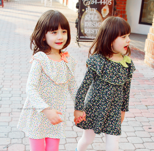 Vẻ đẹp tan chảy mọi ánh nhìn của cặp chị em song sinh lai Hàn