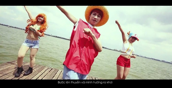 Sốt xình xịch khi LYNT cosplay nhân vật truyện tranh nhảy hit nhạ