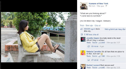Bộ ảnh Việt Nam gây sốt trên fanpage Mỹ
