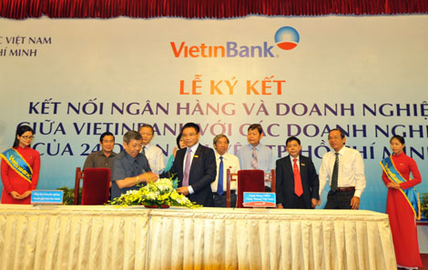 Kết nối VietinBank và doanh nghiệp trên địa bàn Tp.HCM Kết nối VietinBank và doanh nghiệp trên địa bàn Tp.HCM