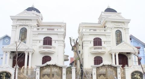 Cận cảnh “cặp đôi” lâu đài 100 tỷ ở Quảng Ninh