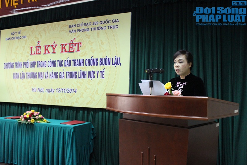 Bộ Y tế quyết tâm chống buôn lậu, hàng giả trong lĩnh vực y tế