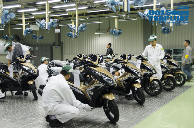 Cận cảnh nhà máy 120 triệu USD của Honda Việt Nam