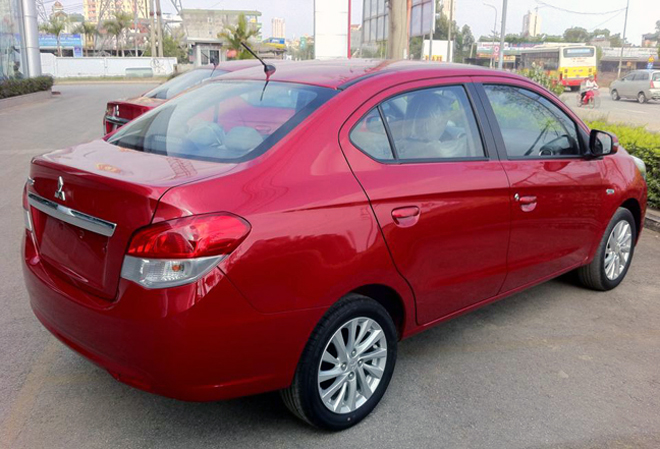 Mitsubishi Attrage lộ ảnh trước ngày ra mắt Việt Nam