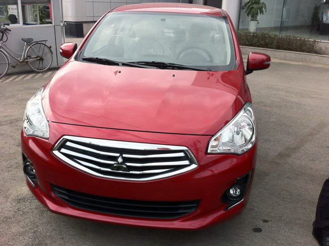 Mitsubishi Attrage lộ ảnh trước ngày ra mắt Việt Nam