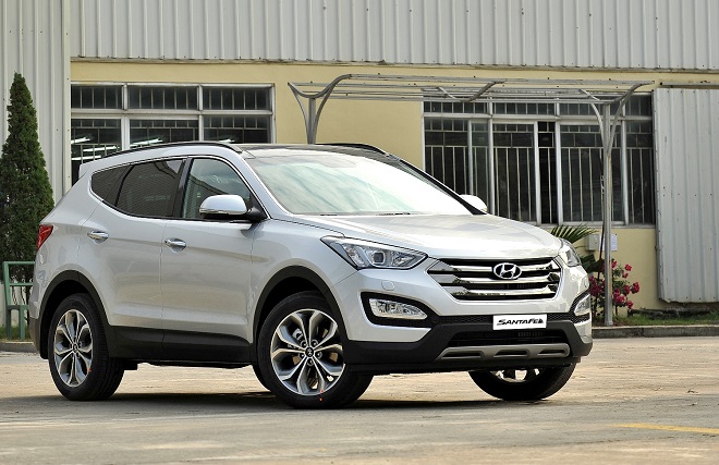 Hyundai SantaFe 2015 “nội’ giá từ 1,13 tỉ đồng