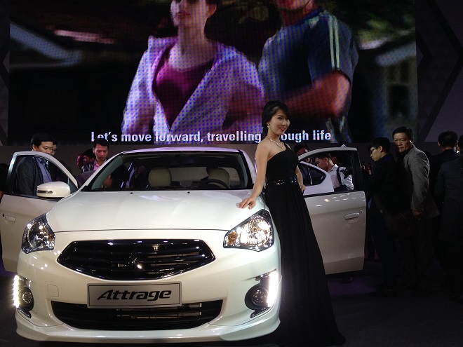 Mitsubishi Attrage - Sedan nhập khẩu, giá từ 468 triệu đồng