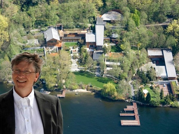Chiêm ngưỡng dinh thự 'khủng' của Bill Gates Chiêm ngưỡng dinh thự 'khủng' của Bill Gates