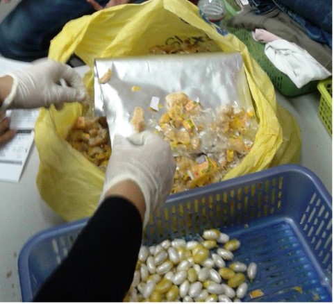  Bắt giữ gần 3kg ma túy “đội lốt”…kẹo, lạc sấy khô