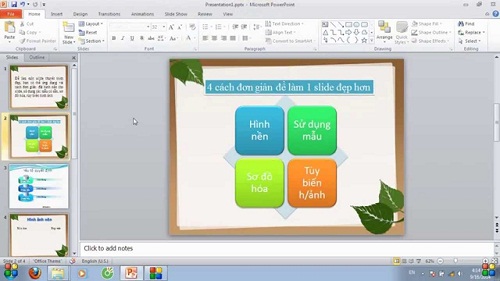 4. Những cách làm PowerPoint sinh động và dễ hiểu cho học sinh