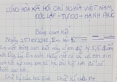 Cách Viết Bản Cam Kết Khi Bị Điểm Kém: Hướng Dẫn Chi Tiết và Hiệu Quả