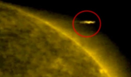 Thực hư việc tàu thăm dò SOHO của NASA phát hiện ra UFO khổng lồ bay ra từ Mặt trời