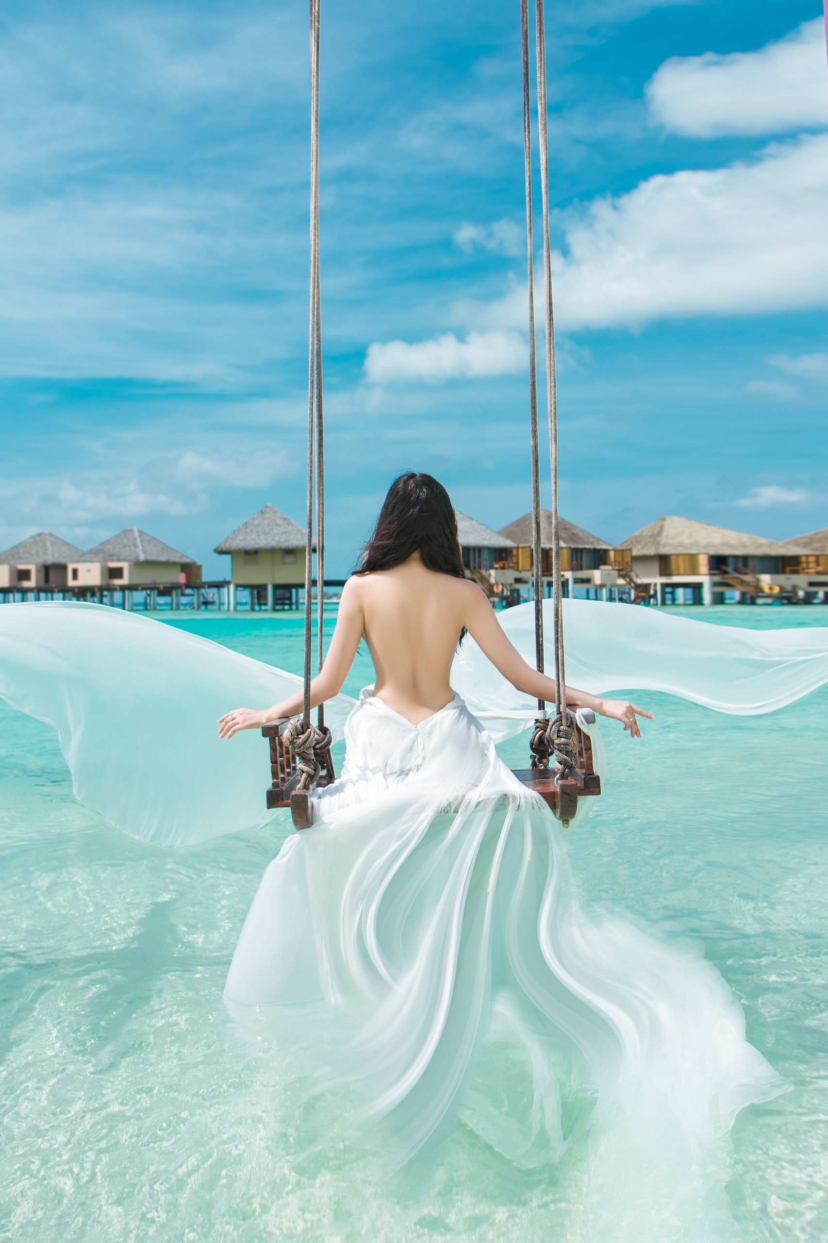 CEO Trần Huyền Nhung chịu chi 3000 usd một đêm tại Resort Maldives - Ảnh 1