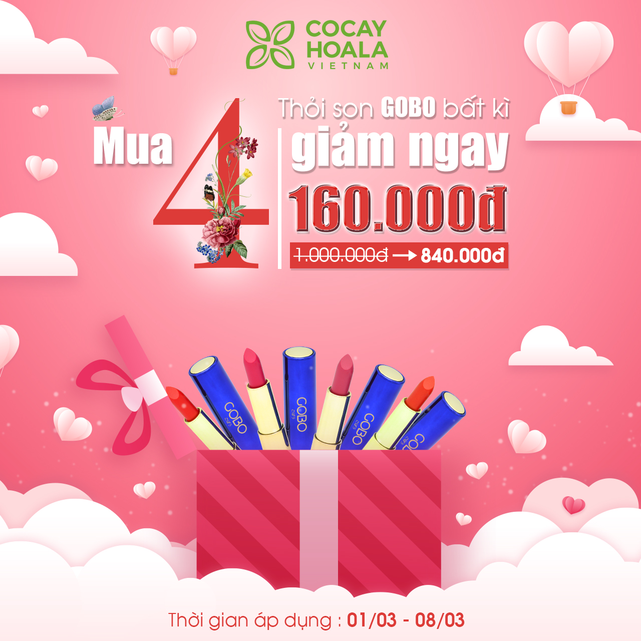 Mừng 8/3, GOBO giảm giá sốc nhiều mặt hàng cho chị em thỏa sức mua sắm - Ảnh 5