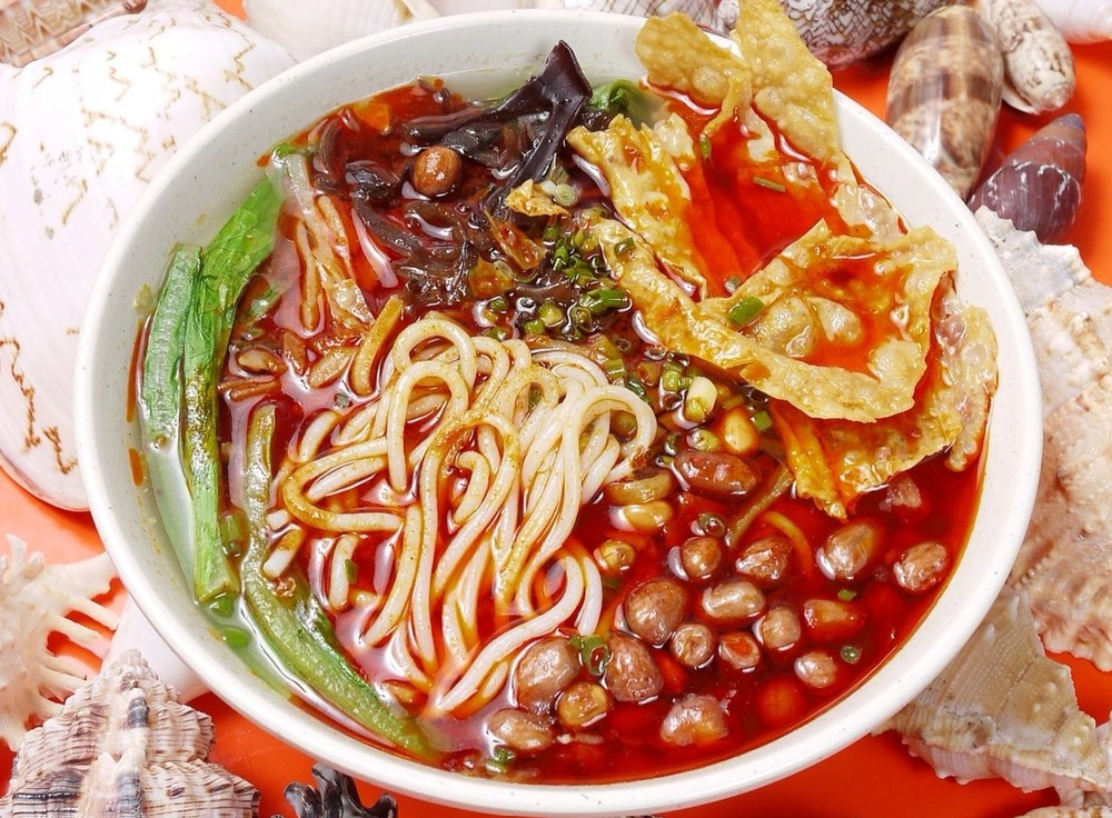 mon bun oc sieu nang mui thuc khach cang an cang ghien 1