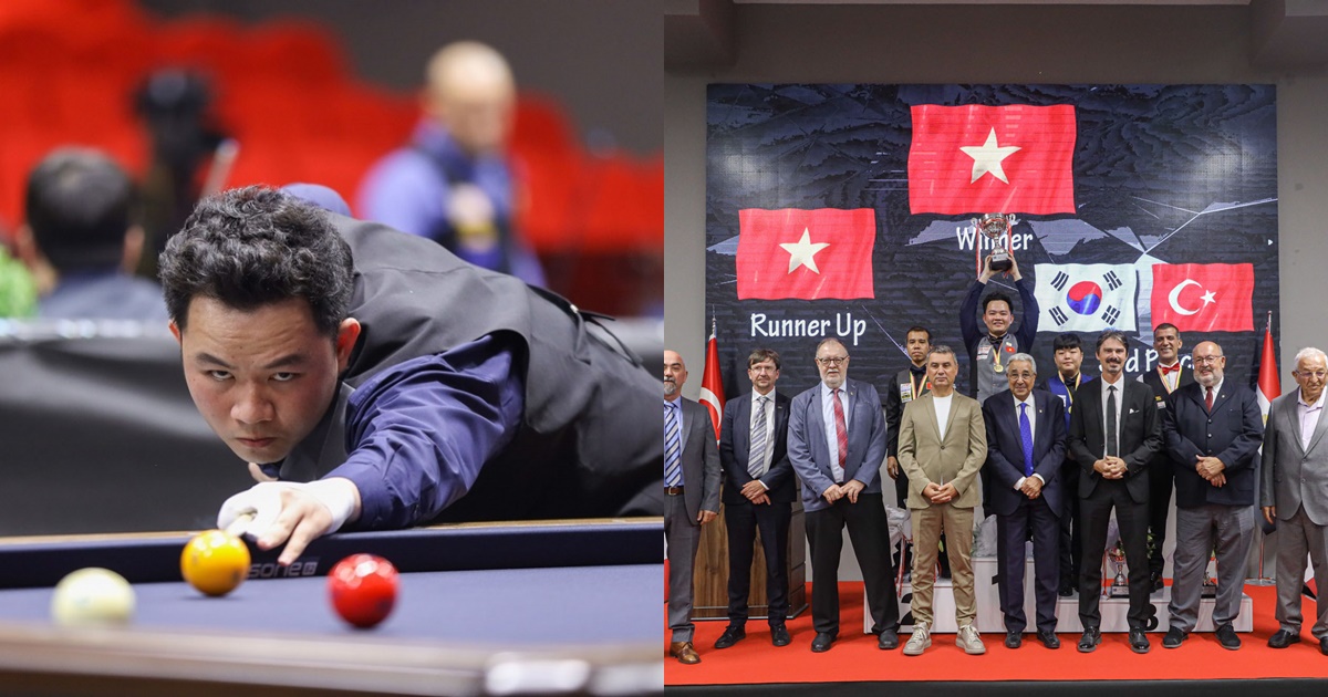 billiard viet nam lan dau vo dich billiard carom 3 bang the gioi 4