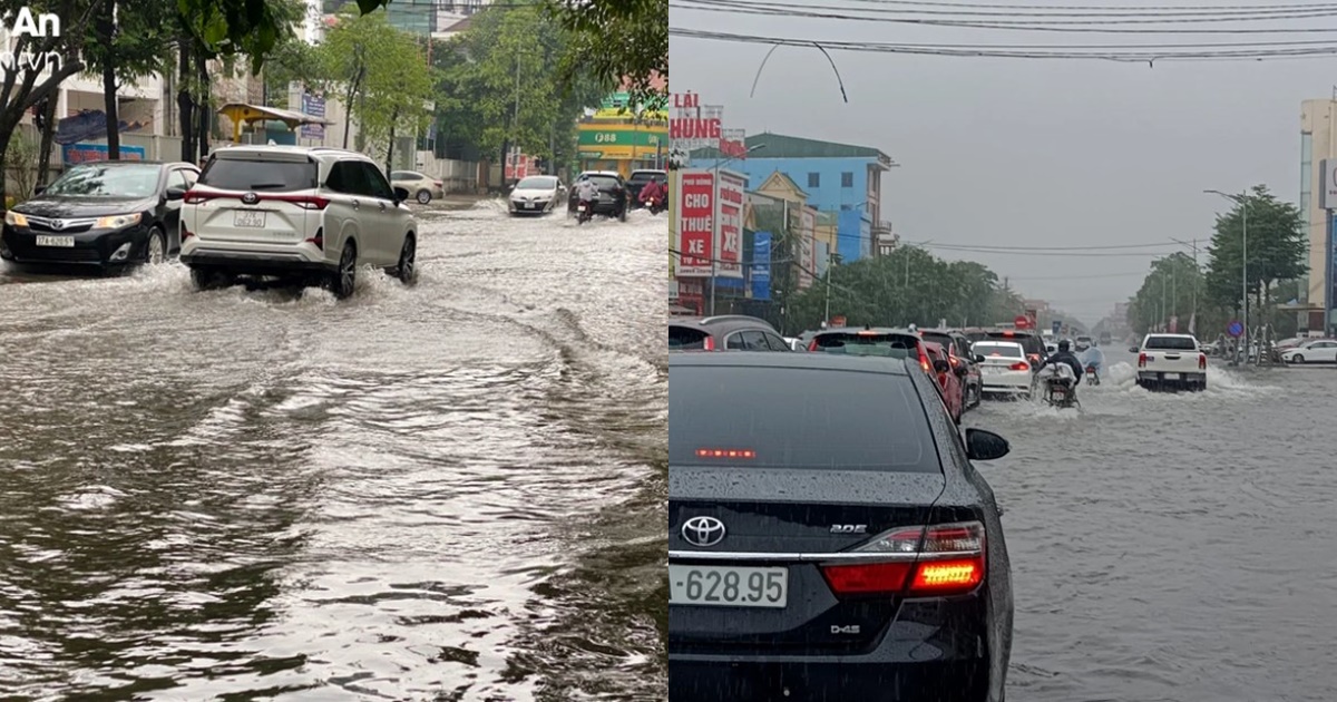 nhieu tuyen duong tai ngap nang sau tran mua trang troi tai tp vinh14 nhieu tuyen duong tai ngap nang sau tran mua trang troi tai tp vinh14