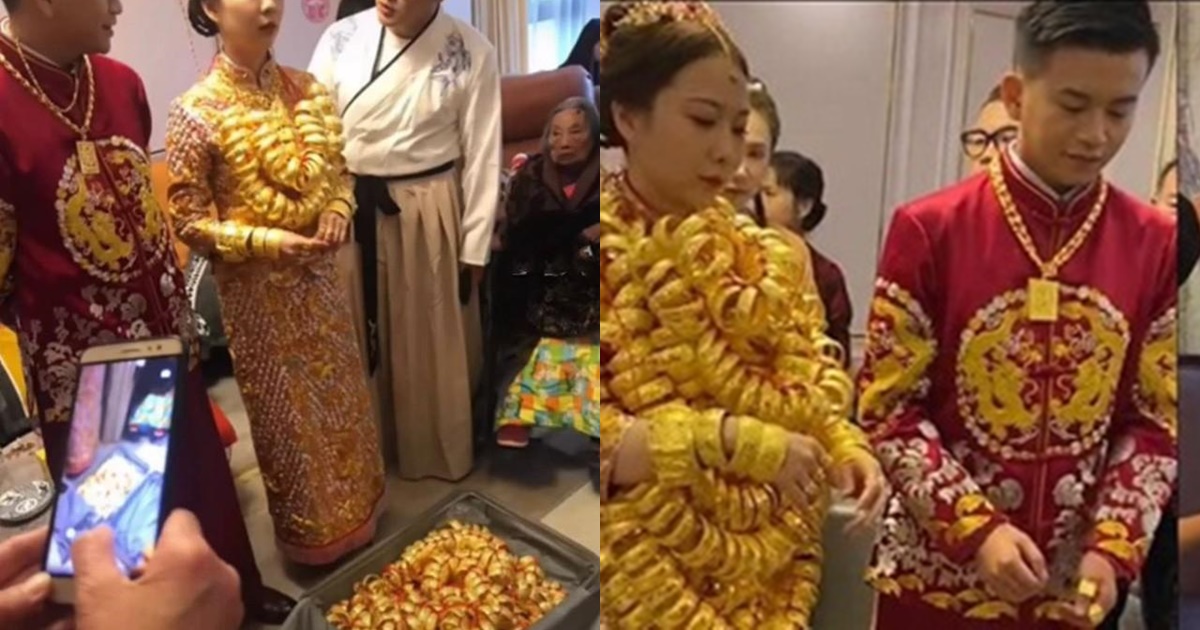 co dau trung quoc deo vang kin co trong dam cuoi khien dan tinh do mat ghen ty 5