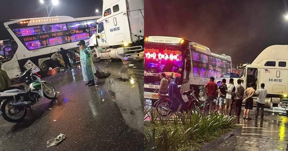 tin tuc tai nan giao thong moi nhat ngay 5 11 2023 xe container va cham voi o to giuong nam hanh khach hoang loan 3 tin tuc tai nan giao thong moi nhat ngay 5 11 2023 xe container va cham voi o to giuong nam hanh khach hoang loan 3