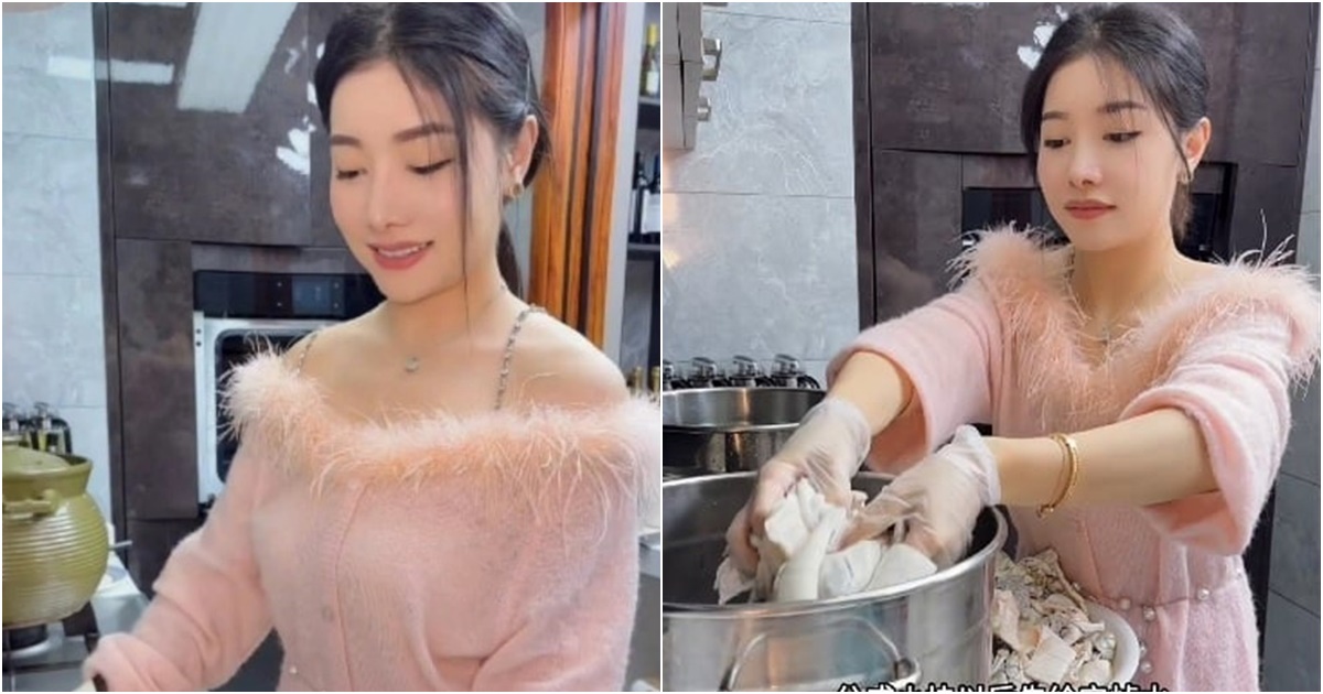 nu vlogger am thuc khien dan mang phan no khi huong dan xe thit ca sau nang 90kg tai nha4 nu vlogger am thuc khien dan mang phan no khi huong dan xe thit ca sau nang 90kg tai nha4