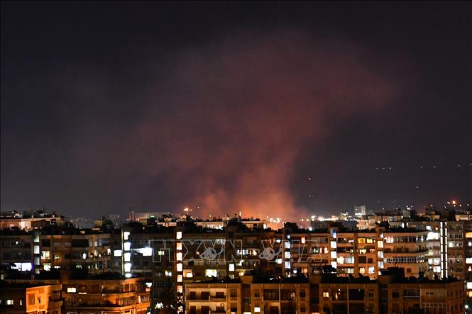 chien su israel hamas moi nhat ngay 27 11 israel khong kich san bay damascus cua syria 1