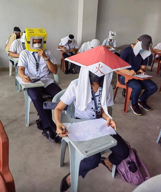 mu chong gian lan thi cu cua sinh vien philippines gay bao mang xa hoi duoc nhieu sinh vien cac truong dai hoc huong ung 10