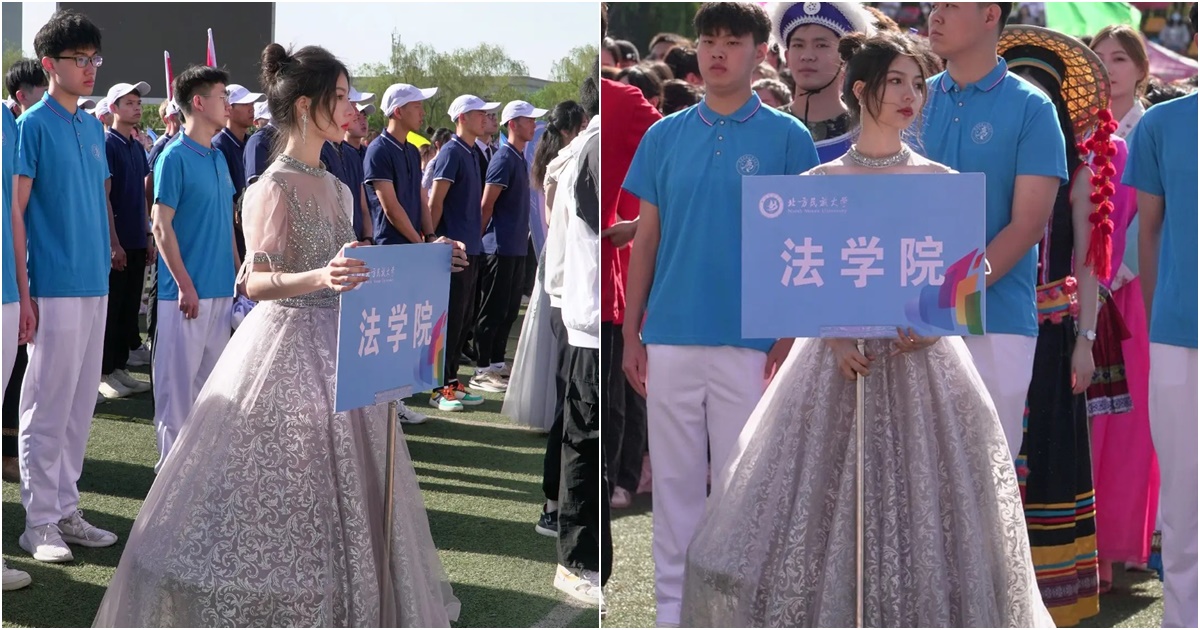 nu sinh bat ngo noi tieng sau mot dem nho cam bien o hoi thao cua truong nhan sac va khi chat lam bung sang mot goc san truong 10