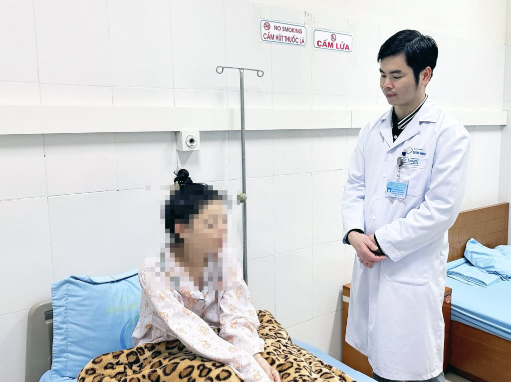 bat bao dong do cap cuu nu benh nhan bang huyet sau khi tu y pha thai tai nha 1