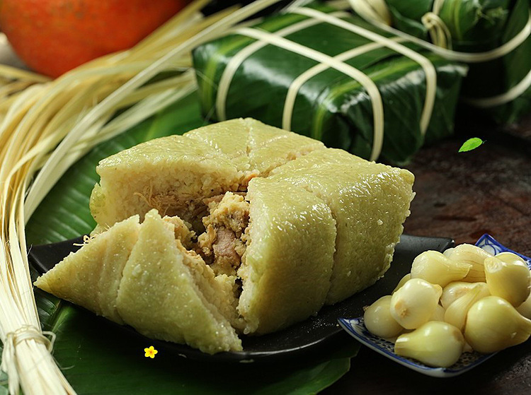 bi quyet giup goi luoc banh chung xanh ngon va khong lai gao 2 bi quyet giup goi luoc banh chung xanh ngon va khong lai gao 2
