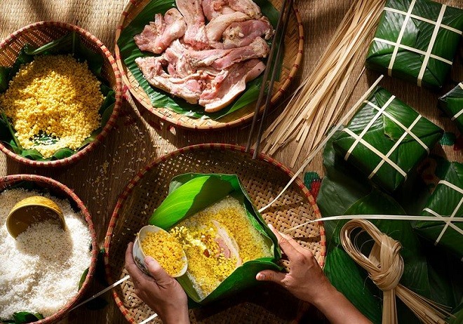 bi quyet giup goi luoc banh chung xanh ngon va khong lai gao 3 bi quyet giup goi luoc banh chung xanh ngon va khong lai gao 3