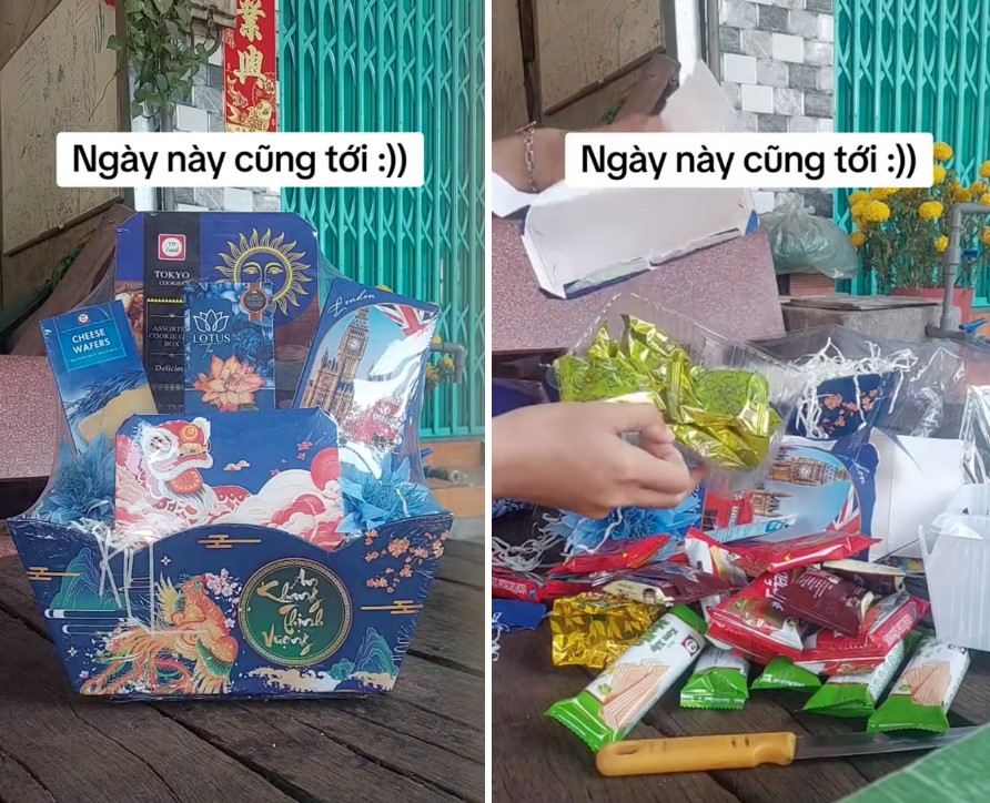 thi nhau khui gio qua sau khi het tet nhieu nguoi khoc thet vi vo mot dang ruot mot neo 15