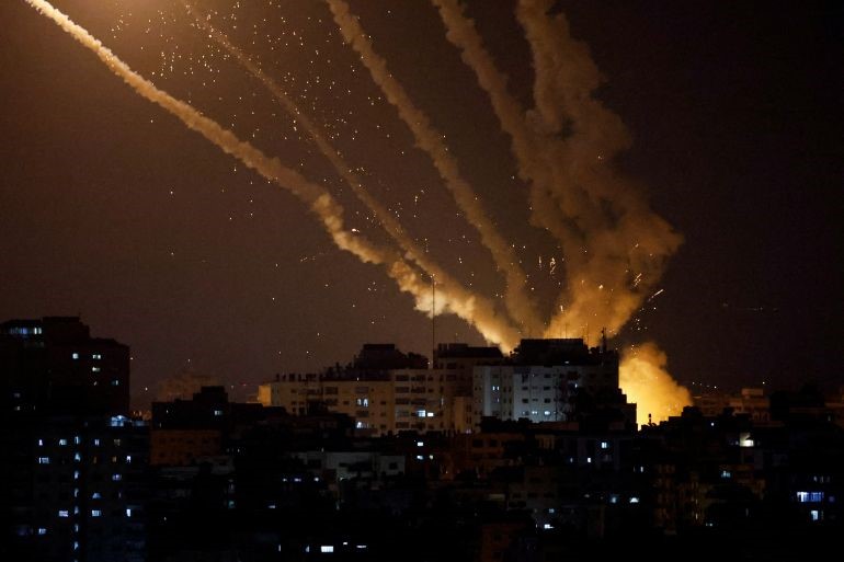 hang tram qua rocket na ve phia israel sau vu dai gaza bi khong kich hang tram qua rocket na ve phia israel sau vu dai gaza bi khong kich