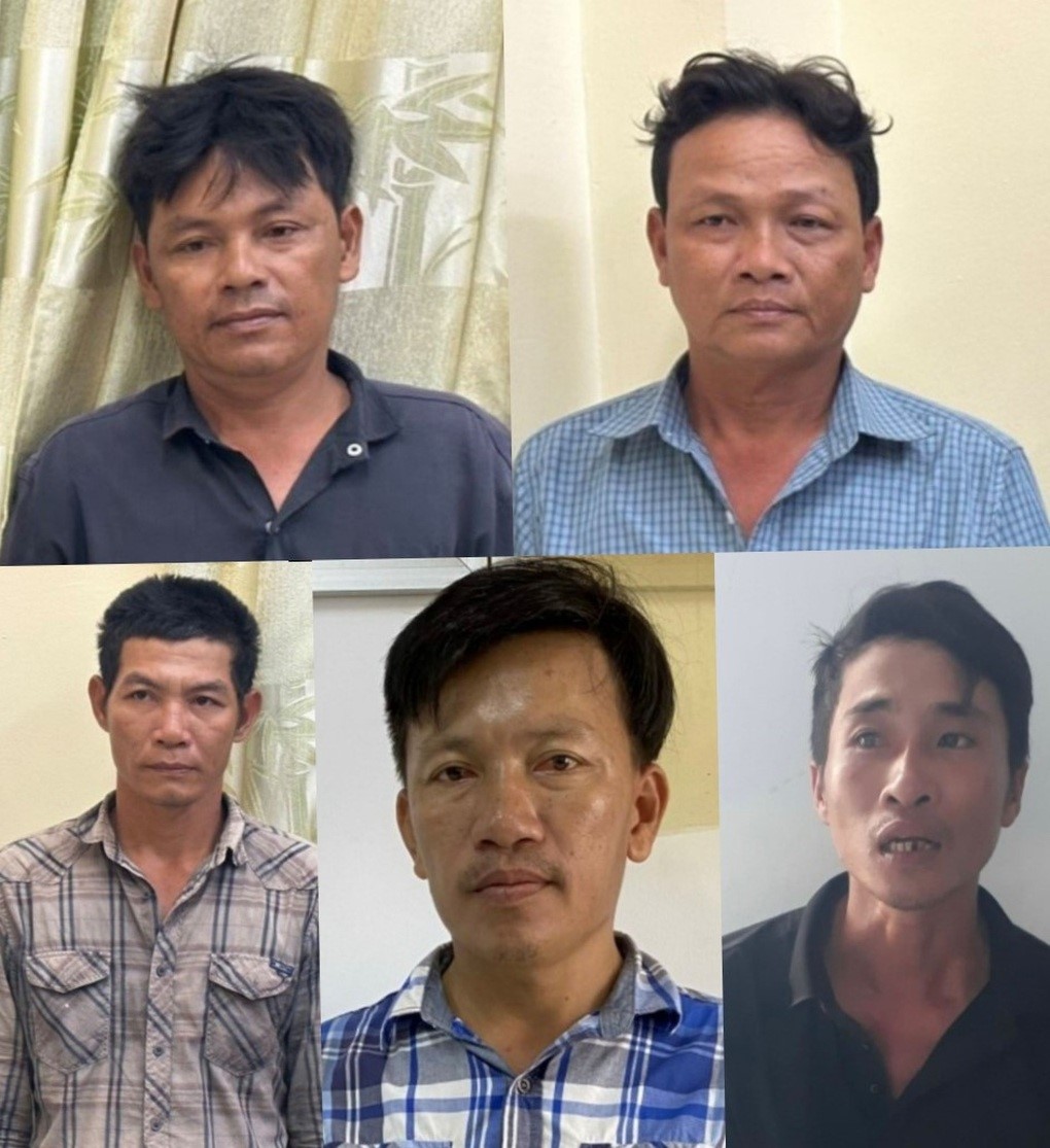 ca mau bat tam giam 5 doi tuong trom vang nau thanh thoi dem giau
