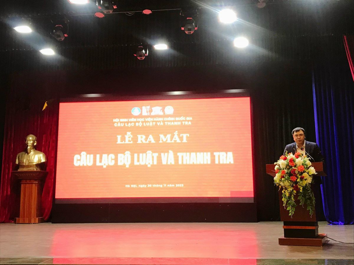 ra mat clb luat va thanh tra san choi bo ich cho sinh vien hoc vien hanh chinh quoc gia 2