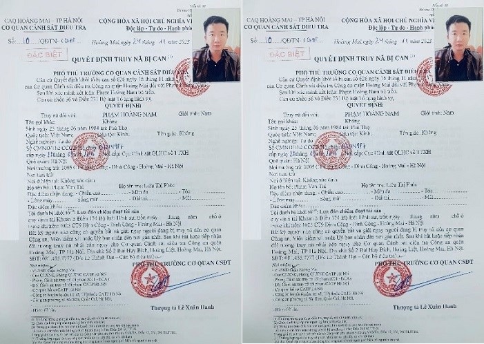 truy na doi tuong lua xin viec vao benh vien bach mai de chiem doat tai san