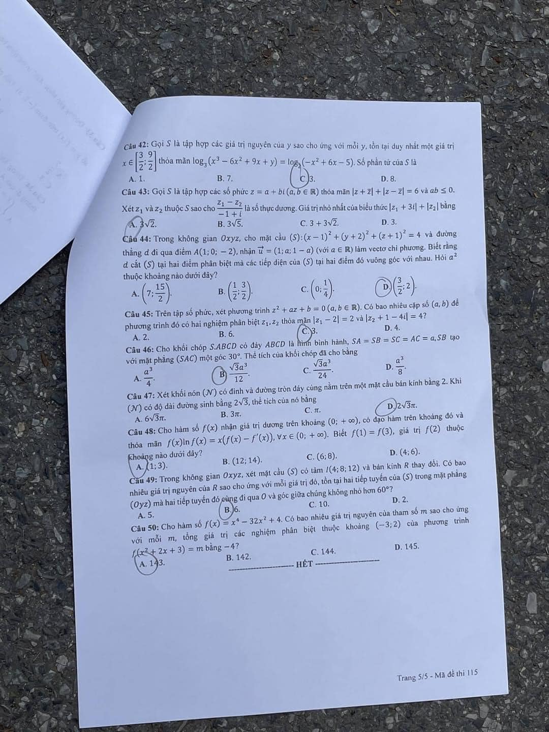 dap an de thi mon toan ma de 115 tot nghiep thpt 2023 moi nhat chinh xac nhat dspl 5 dap an de thi mon toan ma de 115 tot nghiep thpt 2023 moi nhat chinh xac nhat dspl 5