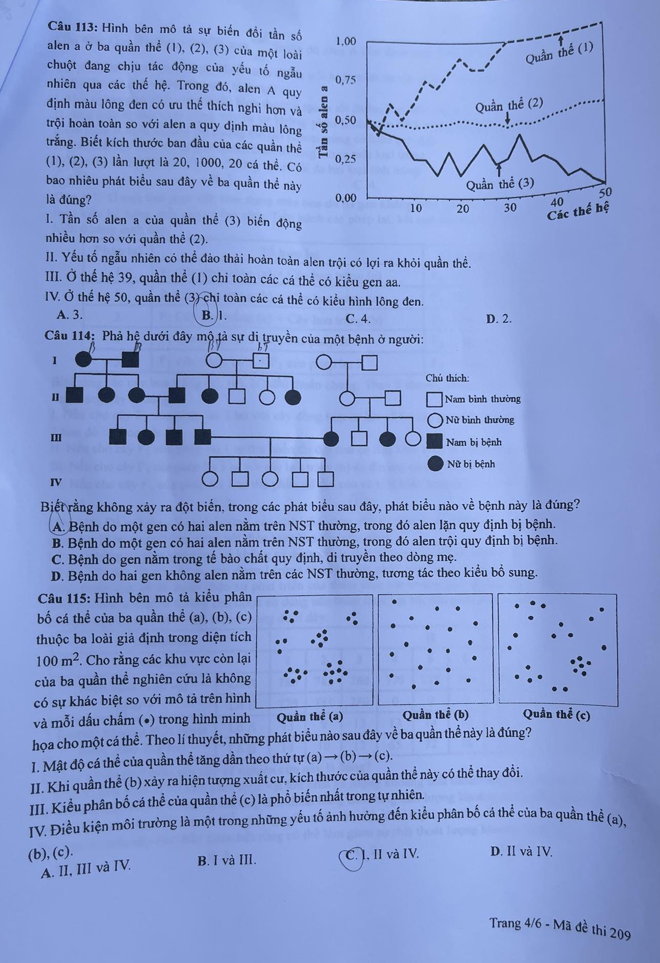 dap an de thi mon sinh hoc ma de 209 tot nghiep thpt 2023 moi nhat chinh xac nhat4 dap an de thi mon sinh hoc ma de 209 tot nghiep thpt 2023 moi nhat chinh xac nhat4