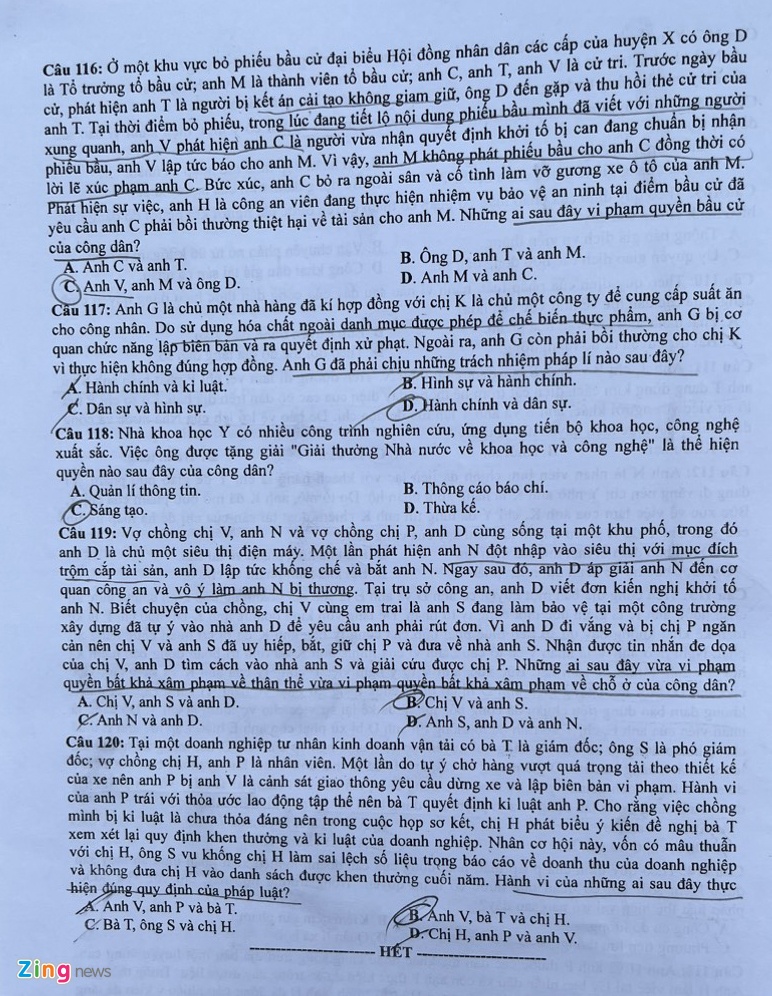 dap an goi y de thi mon gdcd ma de 309 tot nghiep thpt 2023 chuan nhat chinh xac nhat4 dap an goi y de thi mon gdcd ma de 309 tot nghiep thpt 2023 chuan nhat chinh xac nhat4