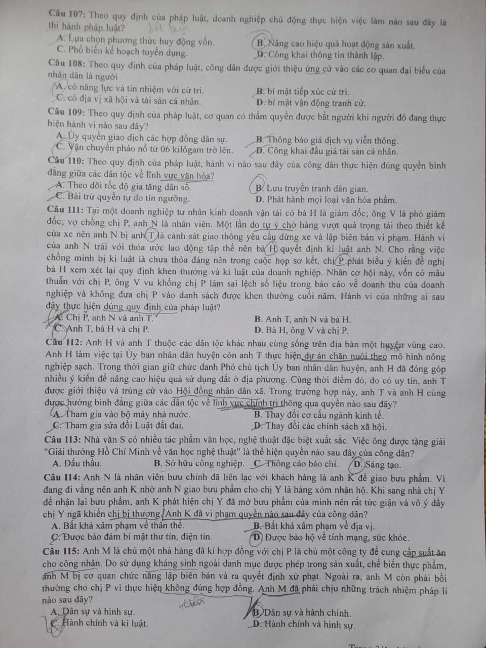 dap an goi y de thi mon gdcd ma de 316 tot nghiep thpt 2023 moi nhat chinh xac nhat 3 dap an goi y de thi mon gdcd ma de 316 tot nghiep thpt 2023 moi nhat chinh xac nhat 3