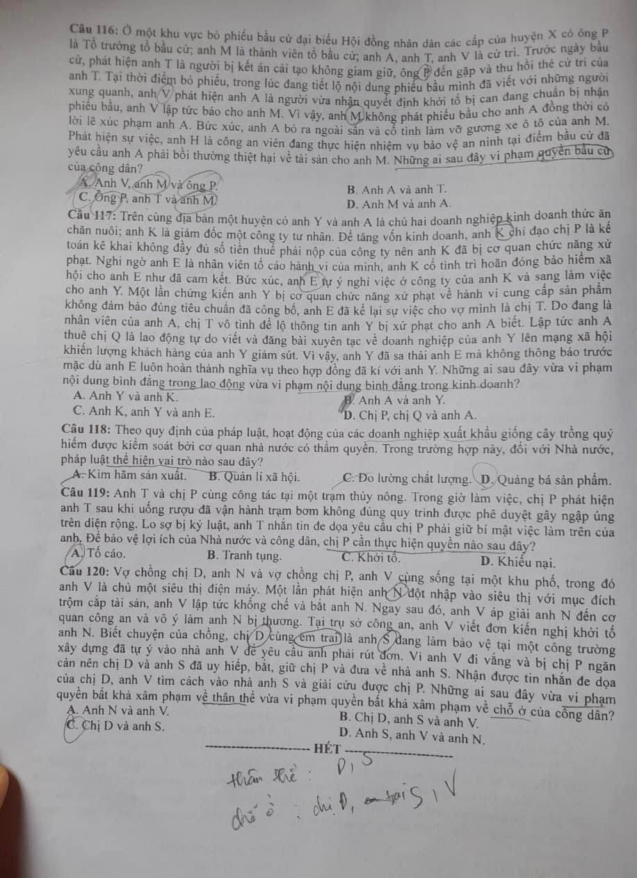 dap an goi y de thi mon gdcd ma de 316 tot nghiep thpt 2023 moi nhat chinh xac nhat 4 dap an goi y de thi mon gdcd ma de 316 tot nghiep thpt 2023 moi nhat chinh xac nhat 4