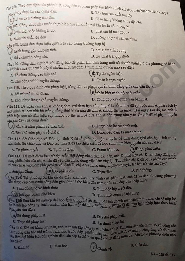 de thi tot nghiep gdcd 2023 ma 317 3result de thi tot nghiep gdcd 2023 ma 317 3result