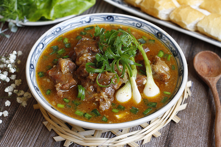 cach nau bo sot vang chuan vi mien bac 2