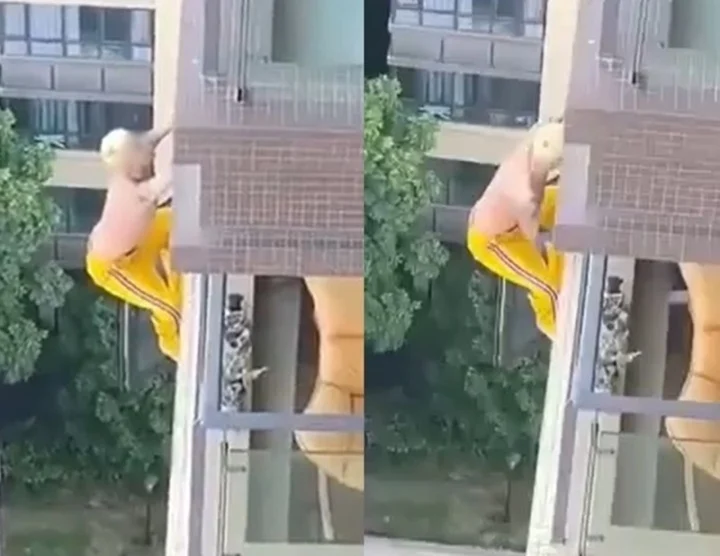 cai nhau voi nguoi yeu chang trai leo ra ban cong de doa ai ngo bi roi xuong dat tu vong1