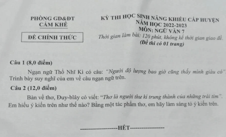 phong gd dt len tieng ve tranh cai xoay quanh de thi hoc sinh gioi ngu van lop 7 kho nhu cap quoc gia phong gd dt len tieng ve tranh cai xoay quanh de thi hoc sinh gioi ngu van lop 7 kho nhu cap quoc gia