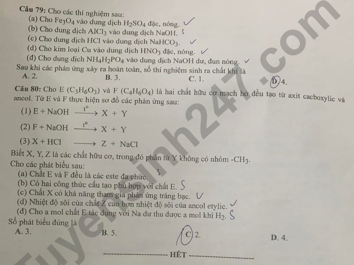 dap an de thi mon hoa hoc ma de 216 tot nghiep thpt 2023 moi nhat chinh xac nhat41 dap an de thi mon hoa hoc ma de 216 tot nghiep thpt 2023 moi nhat chinh xac nhat41