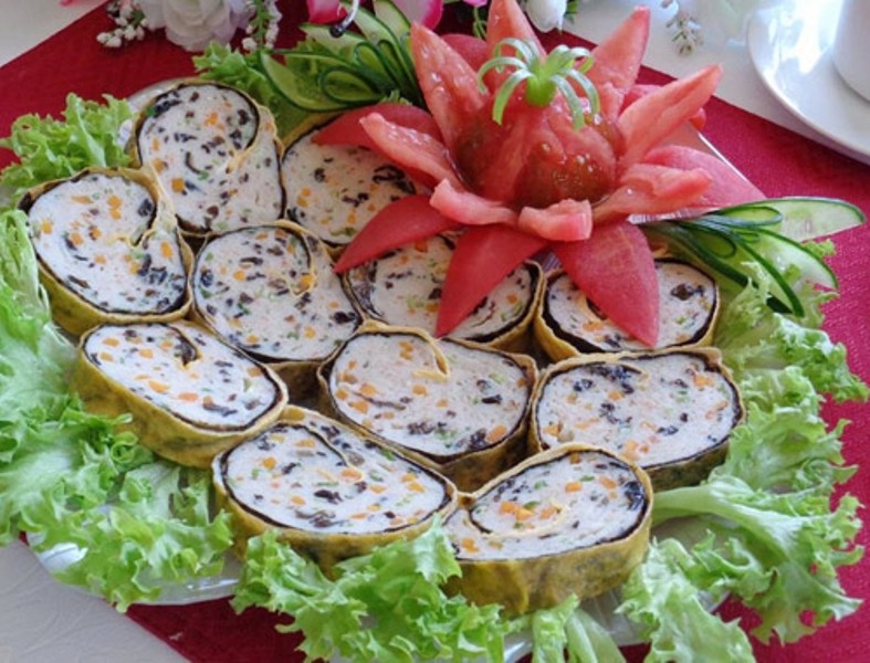 cong thuc lam mon cha tom cuon rong bien sieu ngon lai con la mieng1