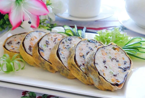 cong thuc lam mon cha tom cuon rong bien sieu ngon lai con la mieng2