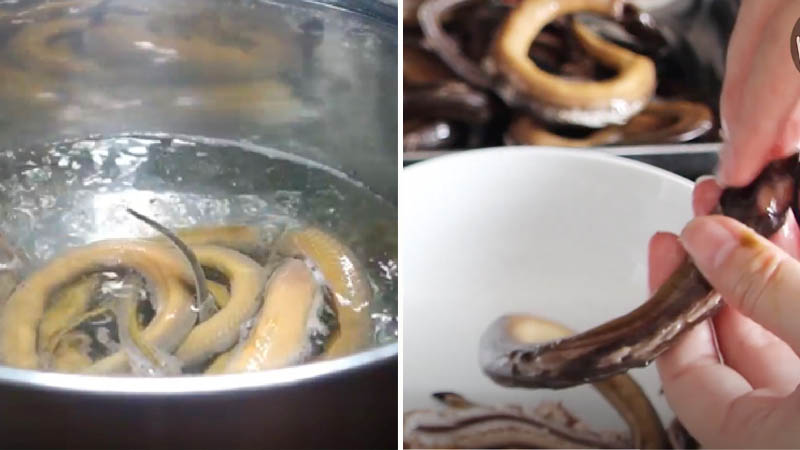 huong dan lam mon sup luon chuan vi nghe an4