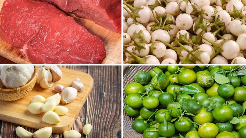 Ăn - Chơi - Mách nhỏ công thức làm món bò lắc mắm tắc chua chua cay cay ngon nhức nách